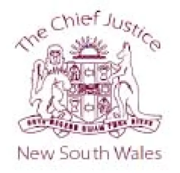Emblem of The Chief Justice New South Wales.